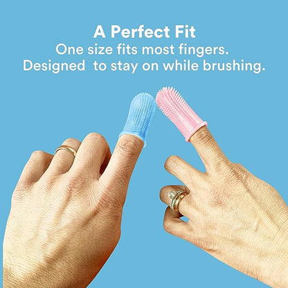 Pet Finger Toothbrush with Case